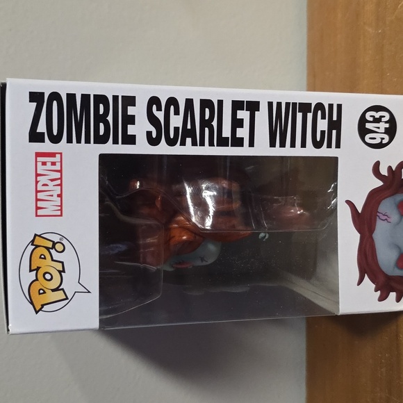 Funko Pop Marvel Zombie Scarlet Witch Figure - Picture 4 of 6